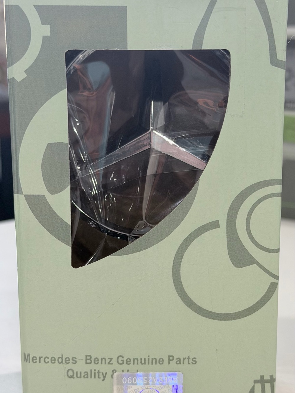 Mercedes-Benz Chrome Star Hood Ornament - Genuine Parts